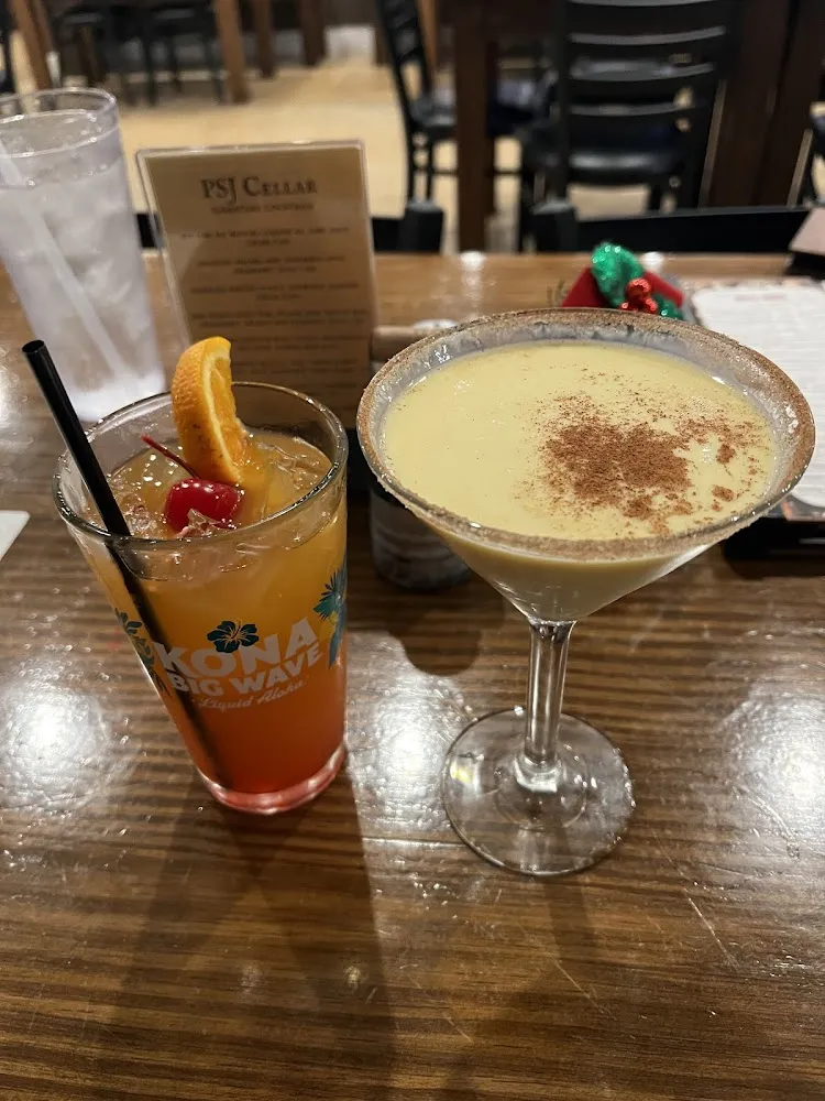 Eggnog Martini