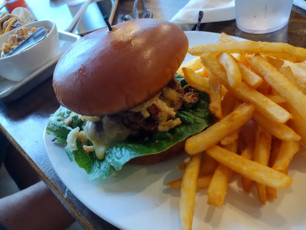 PSJ Burger and Fries